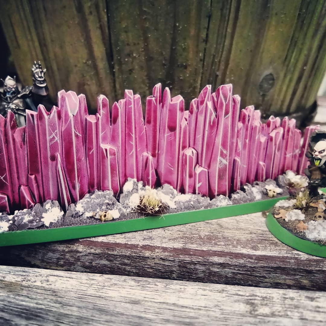 Crimson_Badger's tweet photo. #prismaticpalisade #spell complete for @Jimmy_The_Brush & @av3llana7 's #jimmythebrushcc6 #painting #challenge ๐ช๐ฆ๐ #paintingwarhammer #endlessspells #malignsorcery #magic #goblingreenbases #oldhammer #ageofsigmar #aos #fantasy #warhammer #pinkisbest #slaanesh #stormcast https://t.co/lFmfV4qPhI