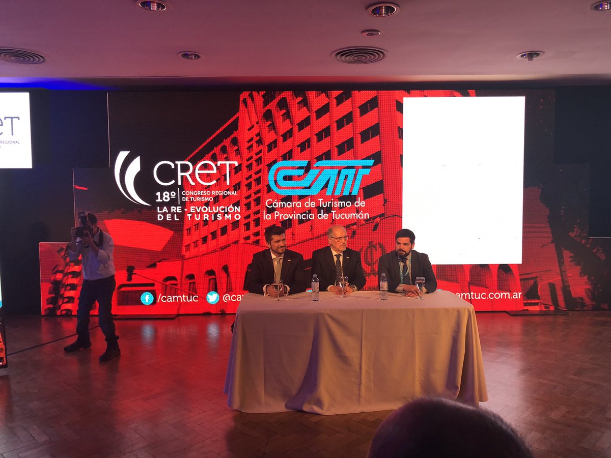 Acto de apertura de la 18va Edición del Congreso Regional de Turismo.