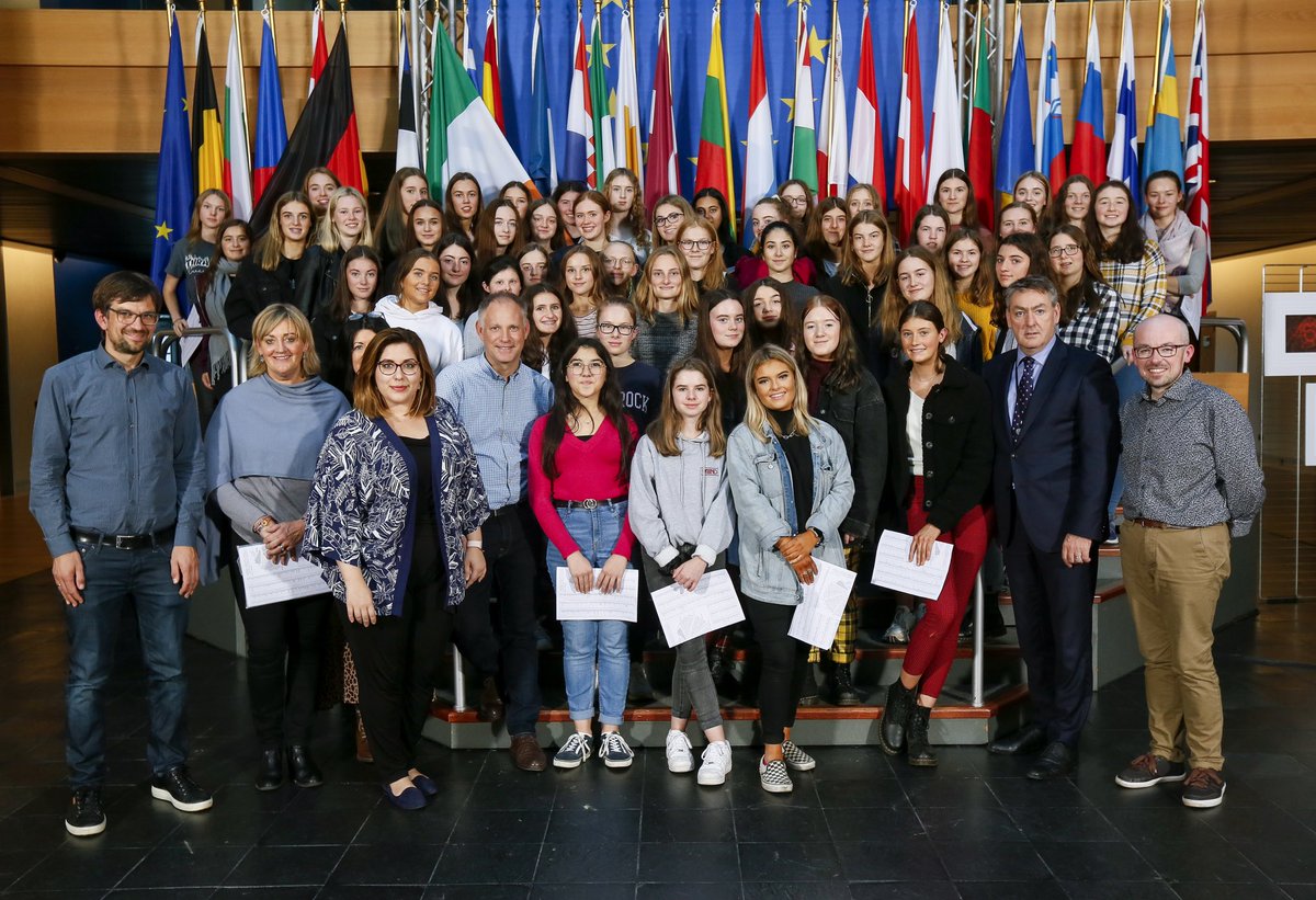 Billy Kelleher Mep Great To Welcome Along With My Reneweurope Colleague Svenja Hahn Ty Students From Regina Mundi College Douglas And Gymnasium Achern To Europarl En In Strasbourg Today Fantastic To See