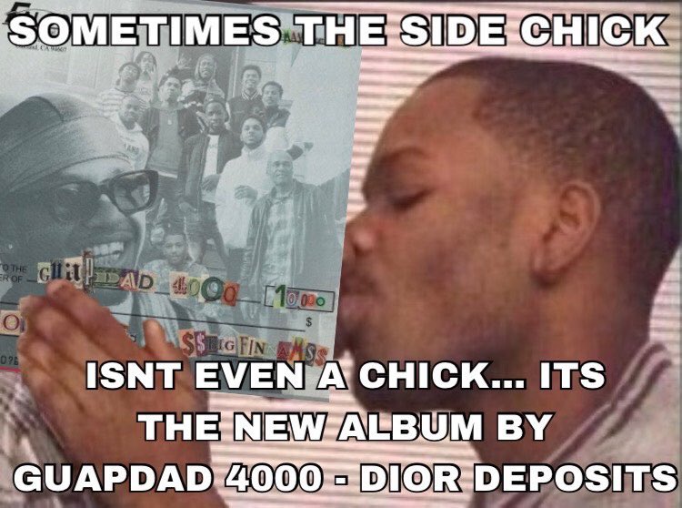 guapdad4000's tweet photo. After y’all done listening to that Kanye Album or whatever 🗣 https://t.co/aTtZwn2KI2