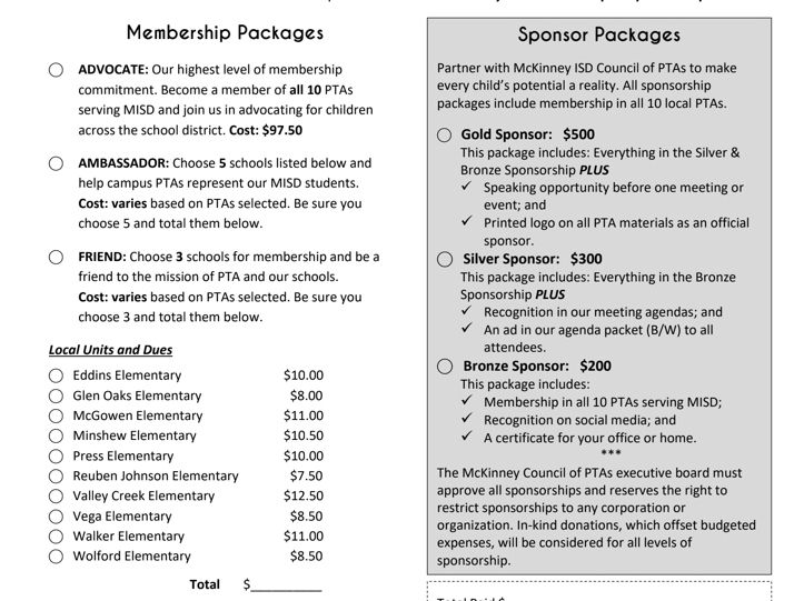 Did you know you don’t have to be a parent to join PTA. Membership is open to all who share a commitment to improving the lives of all children. Please join us in making every child's potential a reality by joining a McKinney PTA (or several local PTAs).

buff.ly/2p6g8Xm