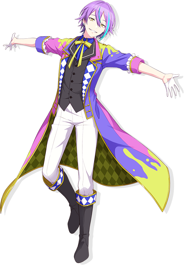 From the group Wonderlands×ShowtimeThis is Kamishiro Rui!His voice actor is Toki Shun'ichi, who appears in The iDOLM@STER: SideM as Tsuzuki Kei.