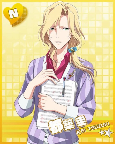 From the group Wonderlands×ShowtimeThis is Kamishiro Rui!His voice actor is Toki Shun'ichi, who appears in The iDOLM@STER: SideM as Tsuzuki Kei.