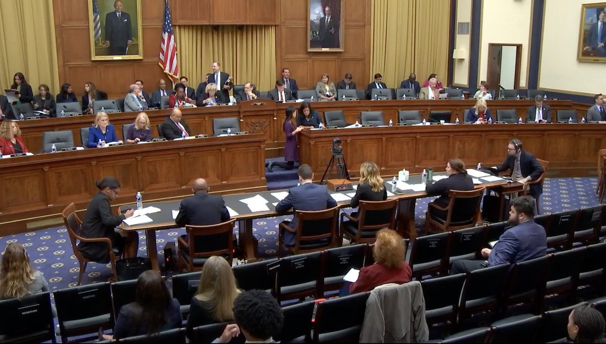 The House Judiciary Committee room as members vote on the Voting Rights Advancement Act.