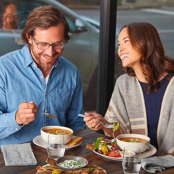 Who else can't get enough of our Tomato Basil Soup? Come try this limited-time rockstar while you still can!