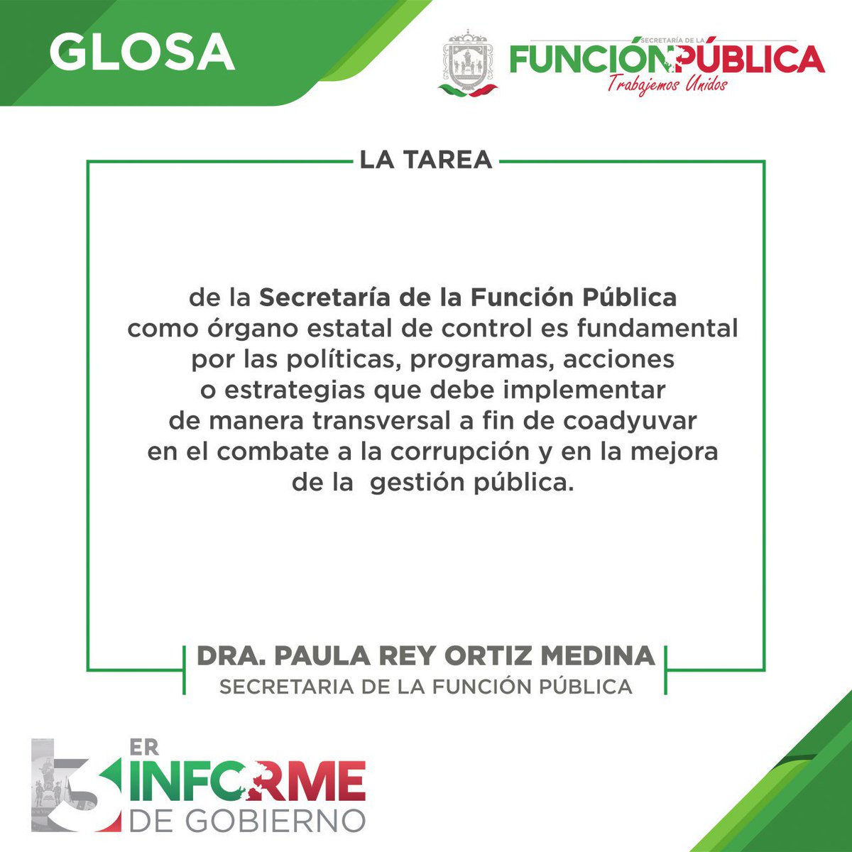 SFP_Zac's tweet photo. Glosa #3InformeTello https://t.co/wUIXIKMpsx