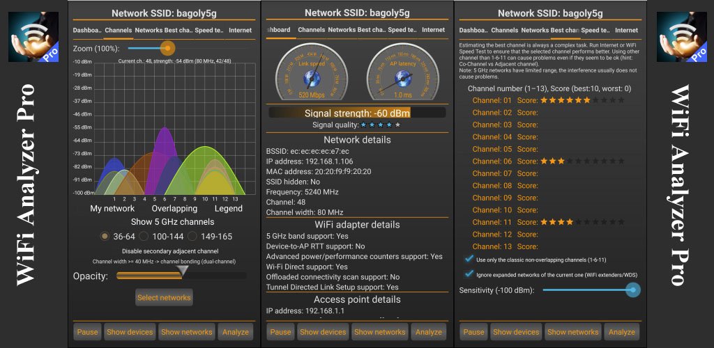 pzoleex1983's tweet photo. Discount for WiFi Analyzer Pro and WiFi Speed Test Pro! You can buy them with 30% discount! 
From tomorrow (24/10/2019)!
WiFi Analyzer Pro: https://t.co/0HKNxRNZsU
WiFi Speed Test Pro: https://t.co/ja89wI5x0r

* The exact percentage of discount depends on your country https://t.co/xIIOOJxBlS