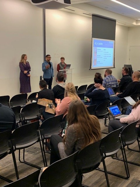 geopointe's tweet image. The Geopointe crew is having a blast hanging out with the Indianapolis User Group! #appyness #mappingmadesimple #mapwhatmatters