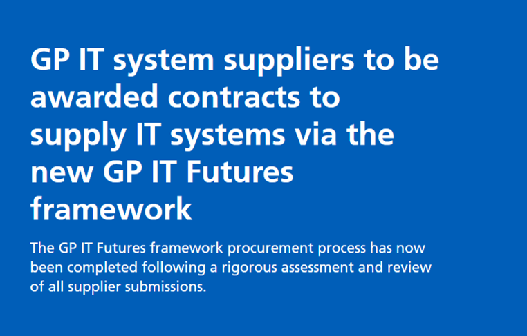 Medi2data's tweet photo. Pleased to announce that we have been awarded a place on the GP IT Futures contract🙂Big thank you to the team for all their hard work to get us here!  
#eMR #nhsdigital #nhsx #gpfederations #nhsengland #healthcaretech #insurtech https://t.co/DZucwwwoqN