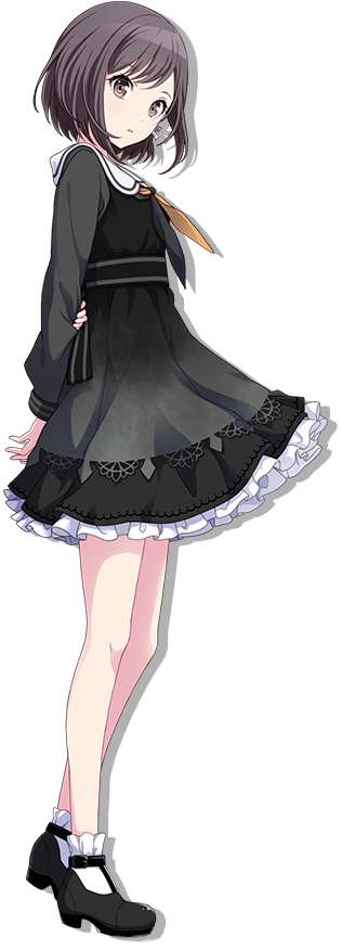 From the group Night CodeThis is Shinonome Ena!Her voice actress is Suzuki Minori, who appears in The iDOLM@STER: Cinderella Girls as Fujiwara Hajime.