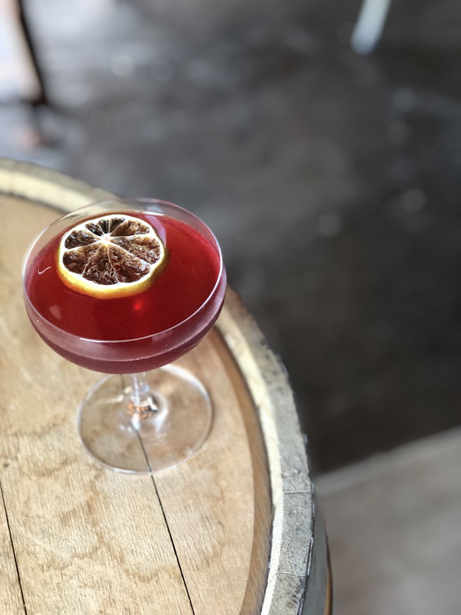 ✨And we are rolling!✨ Our new Fall/Winter menu is out today! Swing by our tasting room this season for some uniquely delicious cocktails like the Ruby Viper (pictured ⬆️). We will see you soon! #liftedspiritskc