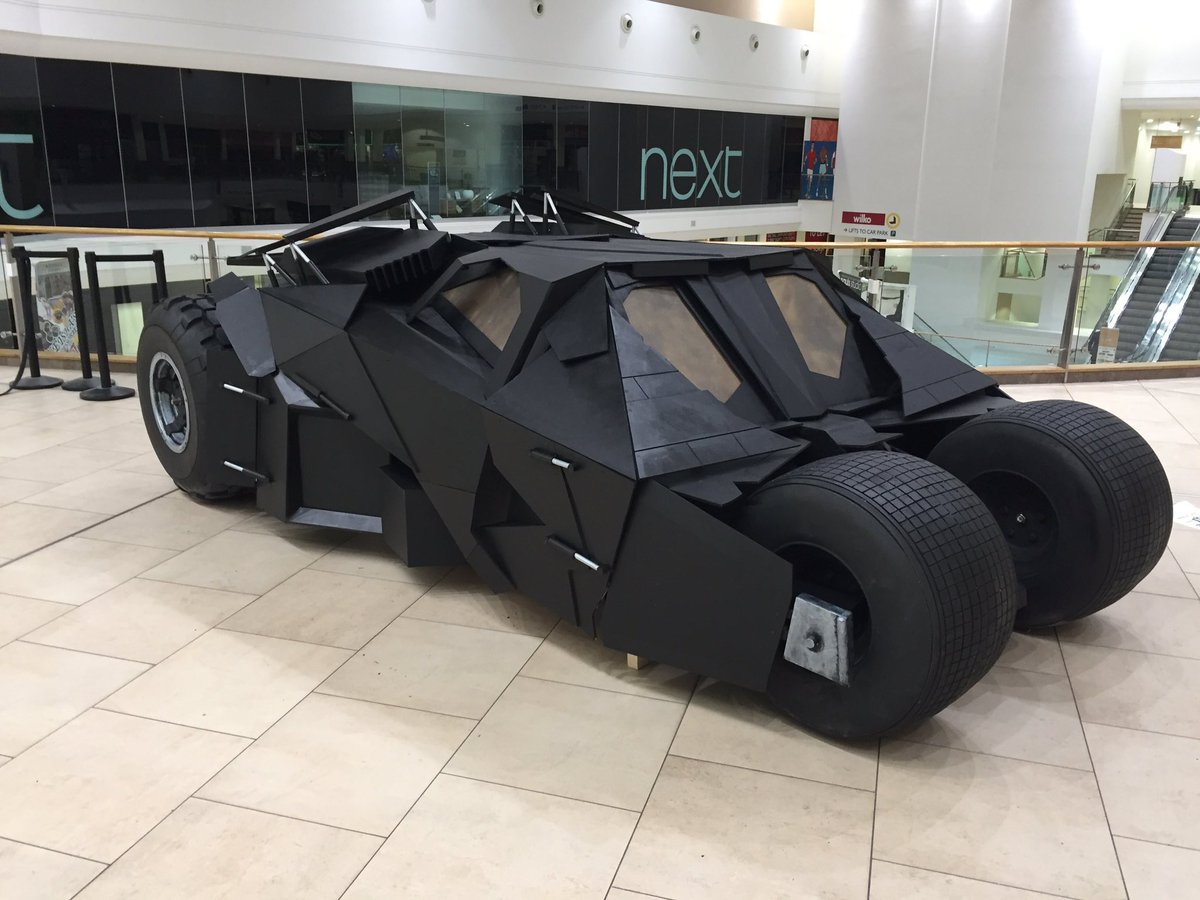 My Batmobile replica is on show at #TheVictoria ready for their Hero-ween event this Saturday!
#batman80 #Batman 
#Southend