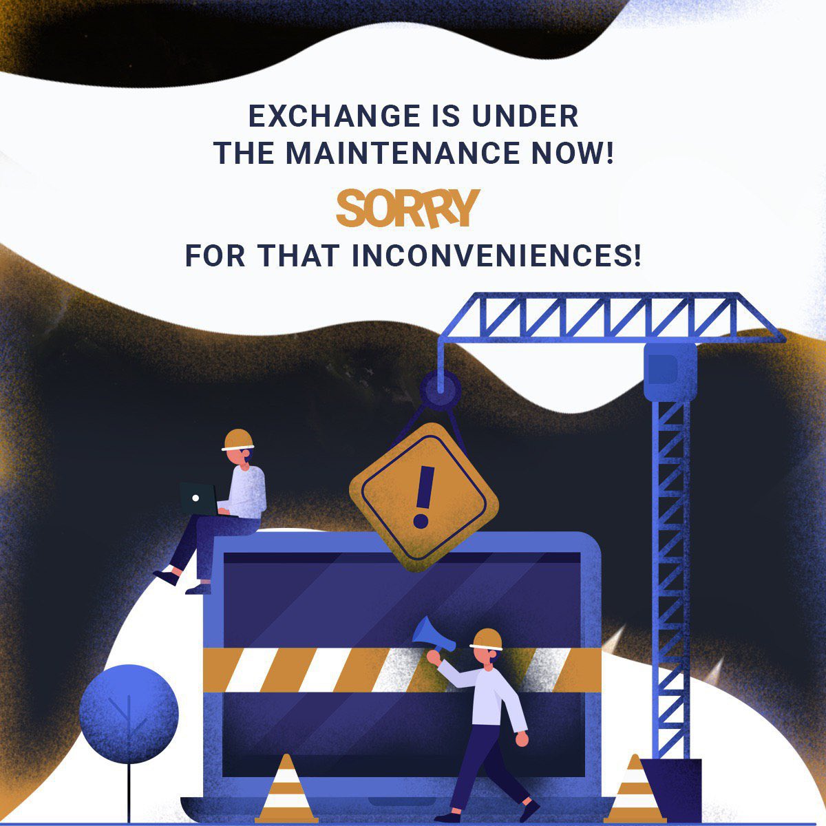 dextrade_'s tweet image. Dear traders🚨

The technical works will be held at Dex-Trade tomorrow from 6:30 AM to 7 AM UTC, October 24⚙️ 

During this time the exchange website will be unavailable 🚫 

We are doing our best to make trading the most comfortable for you. 

Thank you for understanding❗️