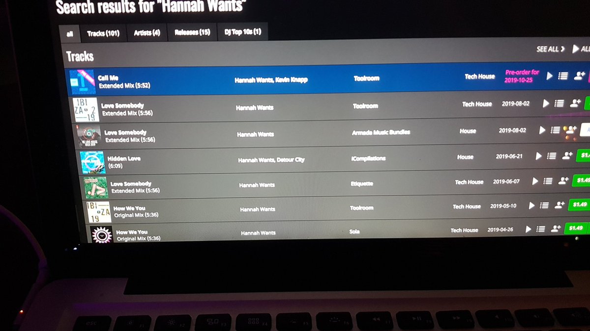 Gutted!!! Dj'ing tonight and still cant play <a href="/hannah_wants/">Hannah Wants</a> call me as it's pre order. #needmailinglist #toolroom #weapon.