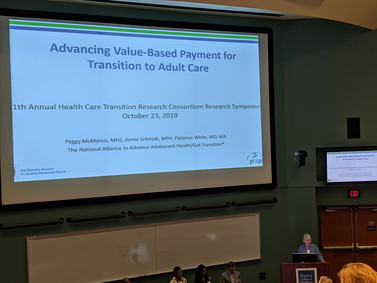 paikoiko's tweet photo. Margaret McManus covers potential #valuebasedcare payment innovations for pediatric-to-adult healthcare #transitions. This is the next step in making #healthcare sustainable for young adults with #specialneeds. #HCTRC @TheNatlAlliance @GotTransition2 https://t.co/I0elf3zRxK