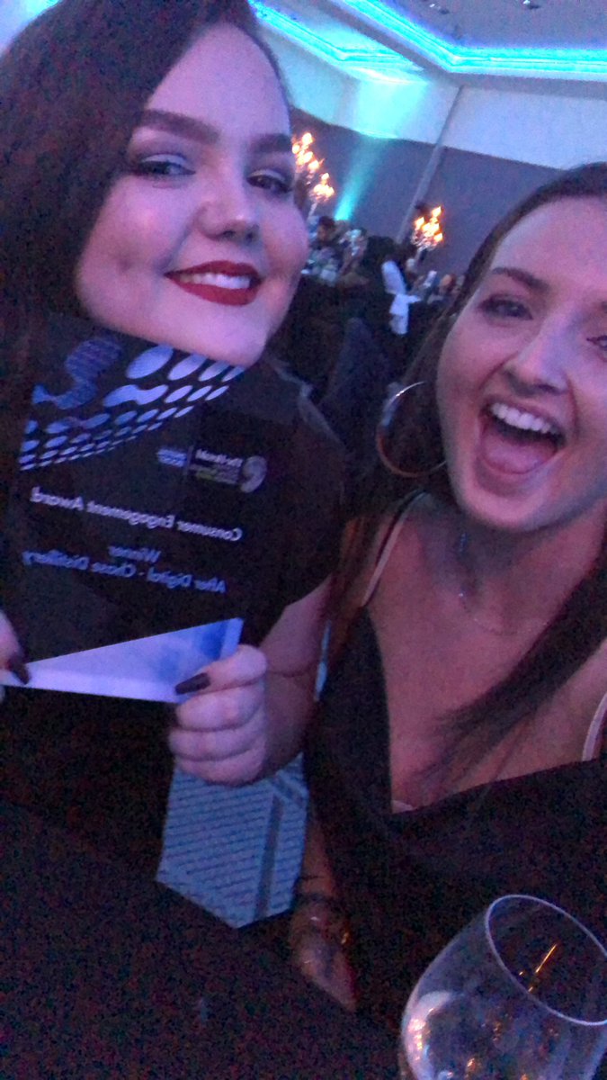 WE WON!!...the consumer engagement award for our work with @ChaseDistillery 🌟🥇 <a href="/HSDigitalAwards/">DigitalAwards</a> @HeraldEvents #digibiz
