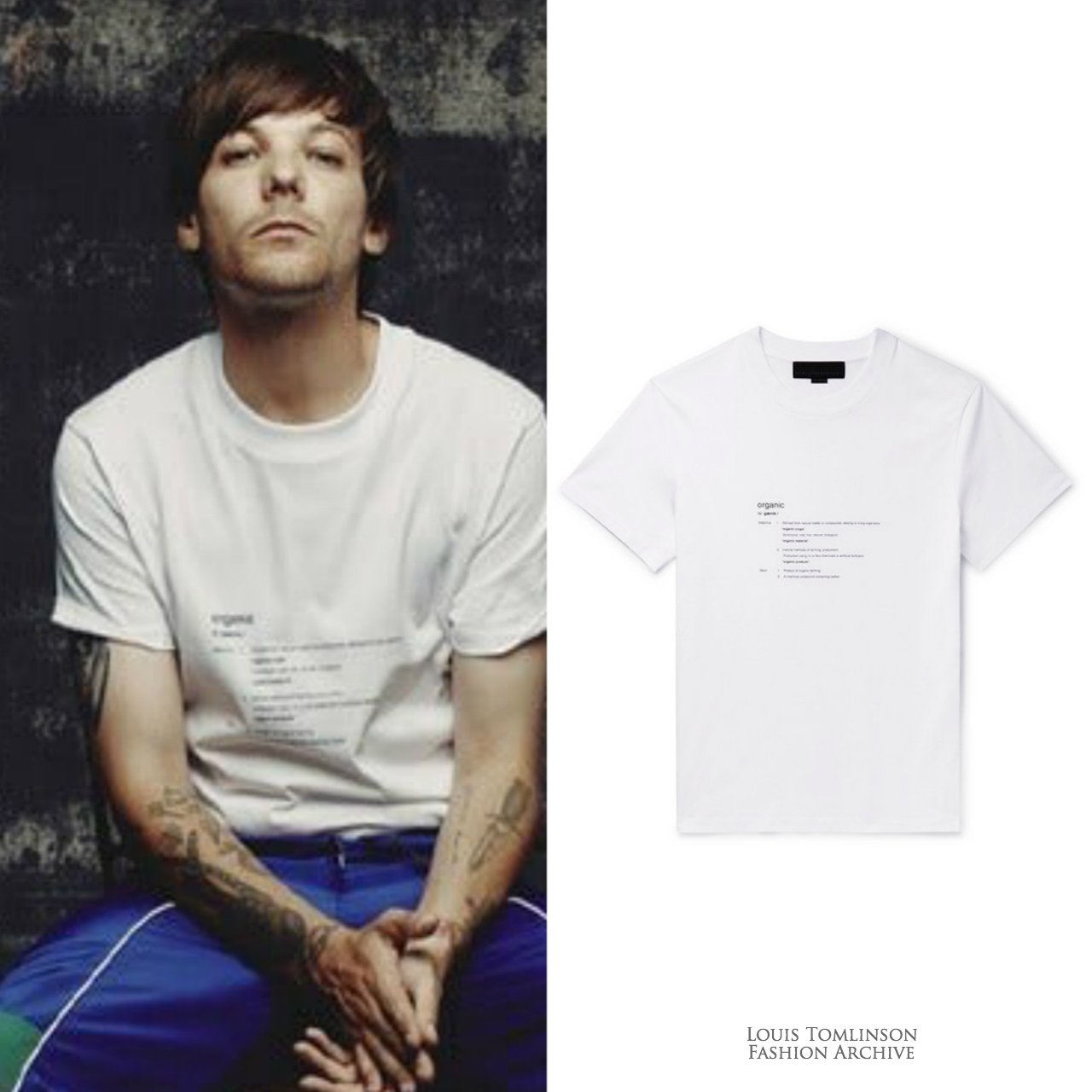 Celebrity Drawing T-shirt, Louis Tomlinson Shirt - Trendingnowe