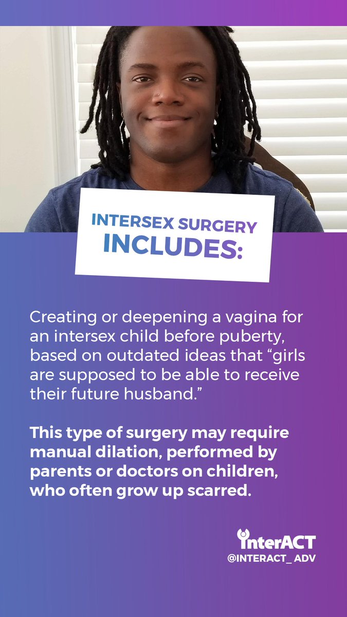 knightktm's tweet photo. This weekend, October 26, is Intersex Awareness Day. Read up from @interACT_adv and @IntersexJustice about ongoing human rights violations against children with intersex traits and learn how to be an ally: https://t.co/dXTwHTAxFY #IntersexAwarenessDay #MyIntersexBody https://t.co/jOu99xzpCY