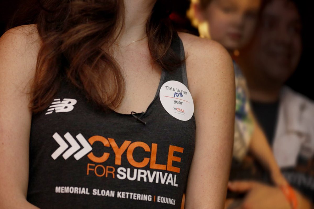 How many years have you been riding at #CycleforSurvival? 

Whether 2020 will be your first year or you're a Decade Rider who has participated for 10+ years, every single person in this movement makes a difference!