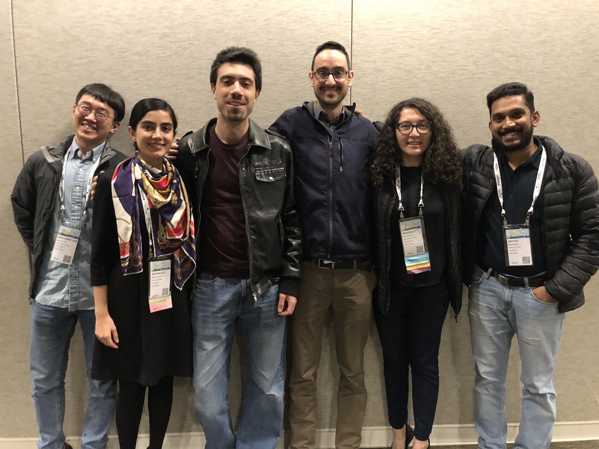 The relief and the smiles on our faces after our presentations.