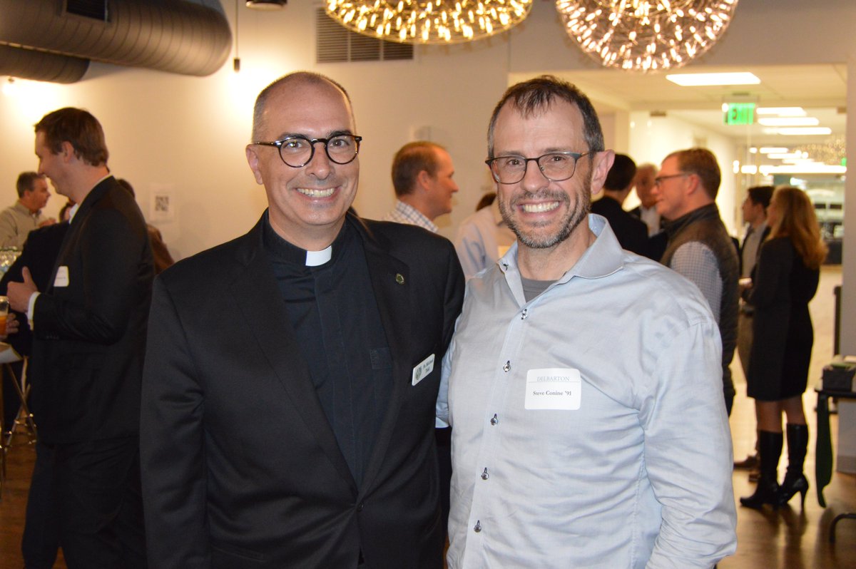 Delbarton's tweet photo. A big thank you to @Wayfair co-founder Steve Conine '91 for hosting last night's Boston Alumni Reception at Wayfair Corporate HQ on Copley Place in Boston. We appreciate your support, Steve! #longgreenline #delbartonalumni https://t.co/93JoJQhkhy