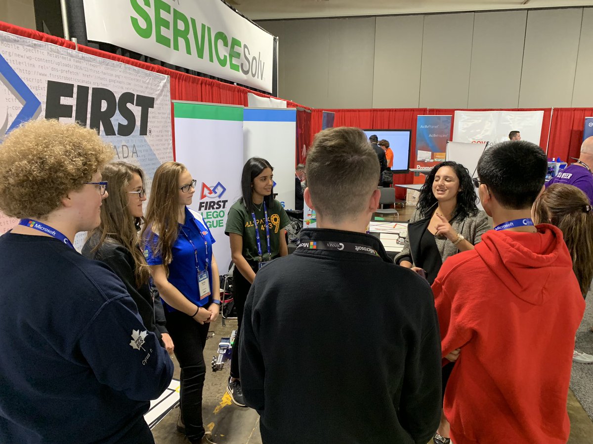 artijaveri's tweet image. It’s buzzing here at the @SYNNEX Inspire Conference! Youth Council members at busy showcasing @CANFIRST programs
#FIRSTRISE