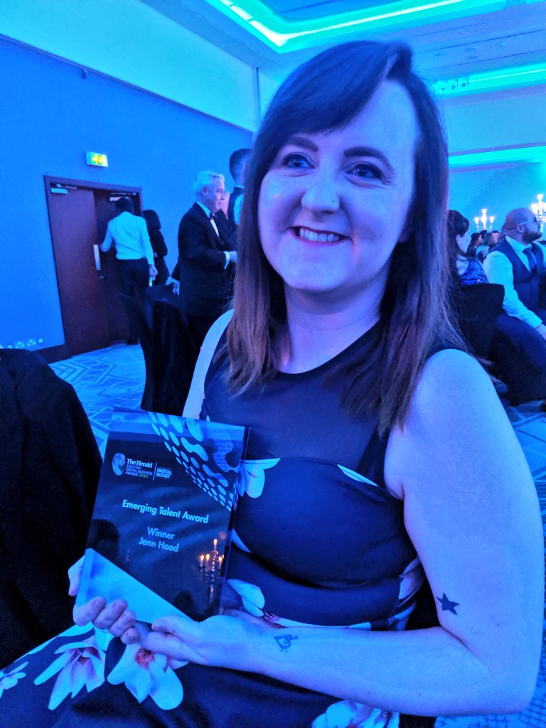 It's official. <a href="/jhdigitaldesign/">JH Digital Design</a> <a href="/jennhood_93/">Jenn</a> is <a href="/HSDigitalAwards/">DigitalAwards</a> #digibiz Emerging Talent Award winner. Woop woop 👌👍👏👏 #ConnectforGrowth
