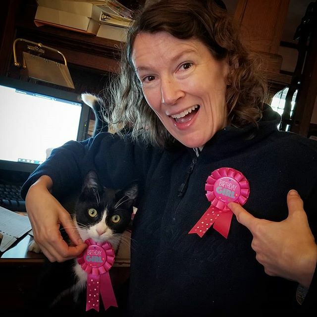 defiant_monkey's tweet photo. The birthday fun never stops at Monkey Mansion! #MonkeyMansion #catstagram #catsofinstagram #birthdaygirl #DefiantMonkey https://t.co/z3umHa6g30