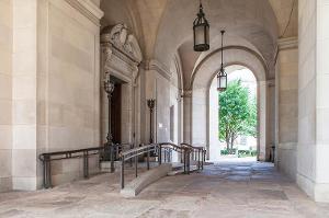 USGSA's tweet photo. GSA is committed to making federal buildings and facilities fully accessible to all people. Learn more https://t.co/imx4KdHvUK #NDEAM #GSAPBS #FedBldgFridays https://t.co/gYnFSk97K5
