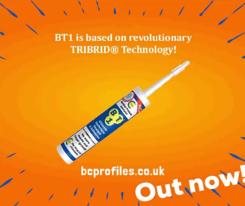We are stocking the new BT1 Ultimate Bathroom Sealant and Adhesive from <a href="/CTec_NI_Ltd/">CT1</a> check it out here bcprofiles.co.uk/bt1-tribrid-ba… #bt1 #sealant #adhesive #bathroom