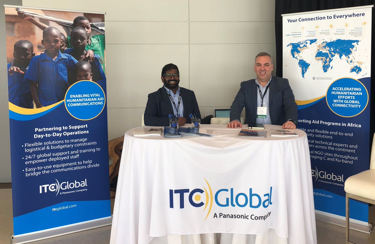 ITCGlobal1's tweet photo. Our #team is having an insightful week @NetHope_org 2019 in #PuertoRico! If you're attending, stop by the @ITCGlobal1 stand to discover how we mobilize #NGO and #humanitarianaid orgs by providing reliable #comms during crises. More: https://t.co/AQ7Hn9MNLF. #NetHopeGlobalSummit https://t.co/nZSV2QQtgG