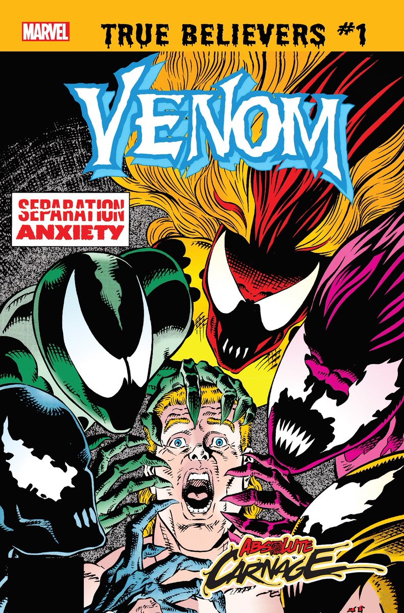 The Exile Returns and the Separation Anxiety arcs were collected in the trade paperback "Venom: Separation Anxiety". Separation Anxiety #1 was also re-released this year under the 'True Believers' banner.Both the above can also be found on the Marvel Comics App!
