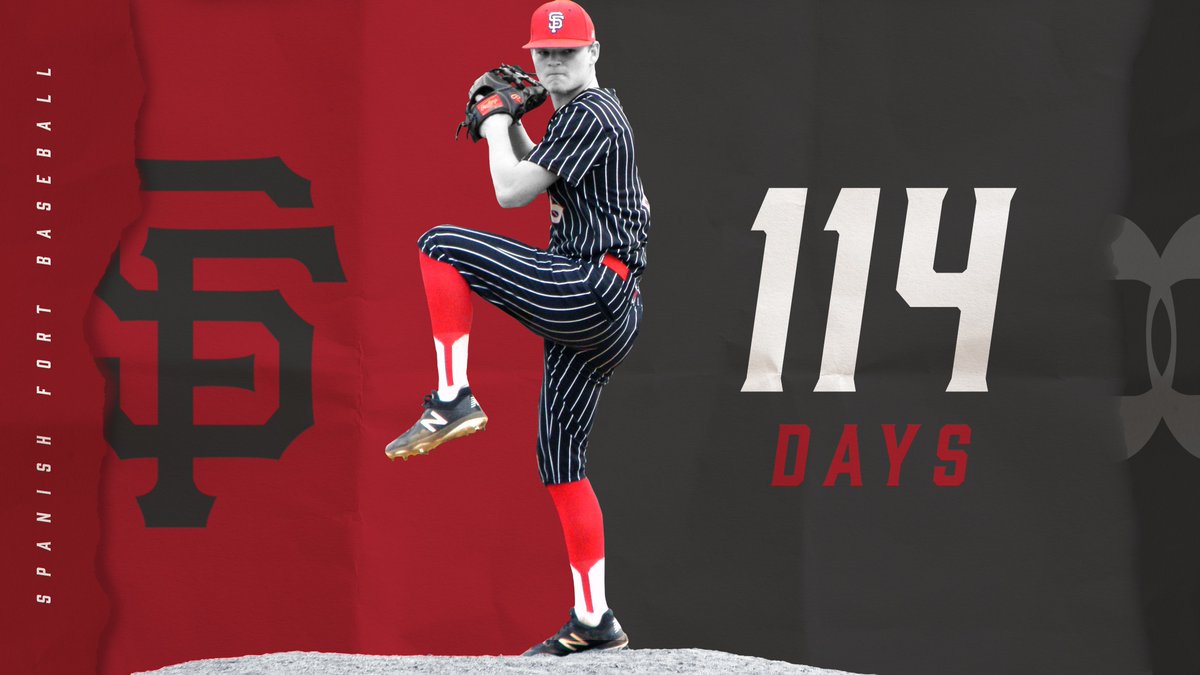 SpanishFortBsbl's tweet photo. 141 days until the Toros' first pitch. But who's counting?
๐
February 14th, 2020
#TorosBaseball #SpanishFortBaseball https://t.co/IzQKLqTzDe
