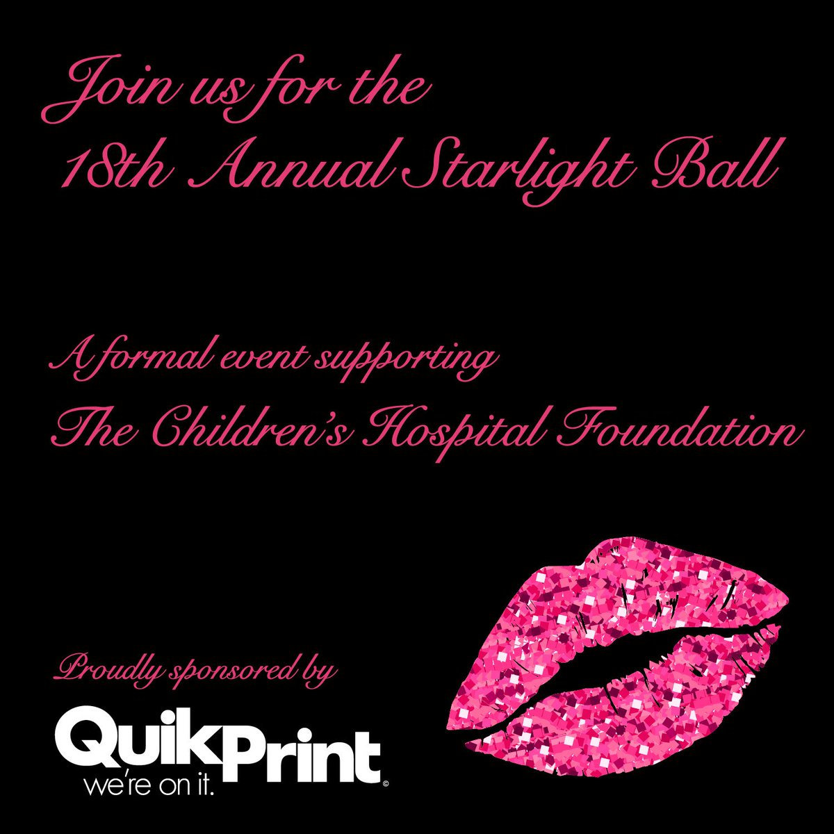 QuikPrintOKC's tweet photo. On Saturday, November 2, The Children's Hospital Foundation will be hosting their esteemed Starlight Ball. Please join them at the OKC Golf and Country Club for this exceptional formal event. #quikprintokc #qpokc #shoplocal #childrenshospitalfoundation #sponsorship #ochf https://t.co/7Ds3p38bIl