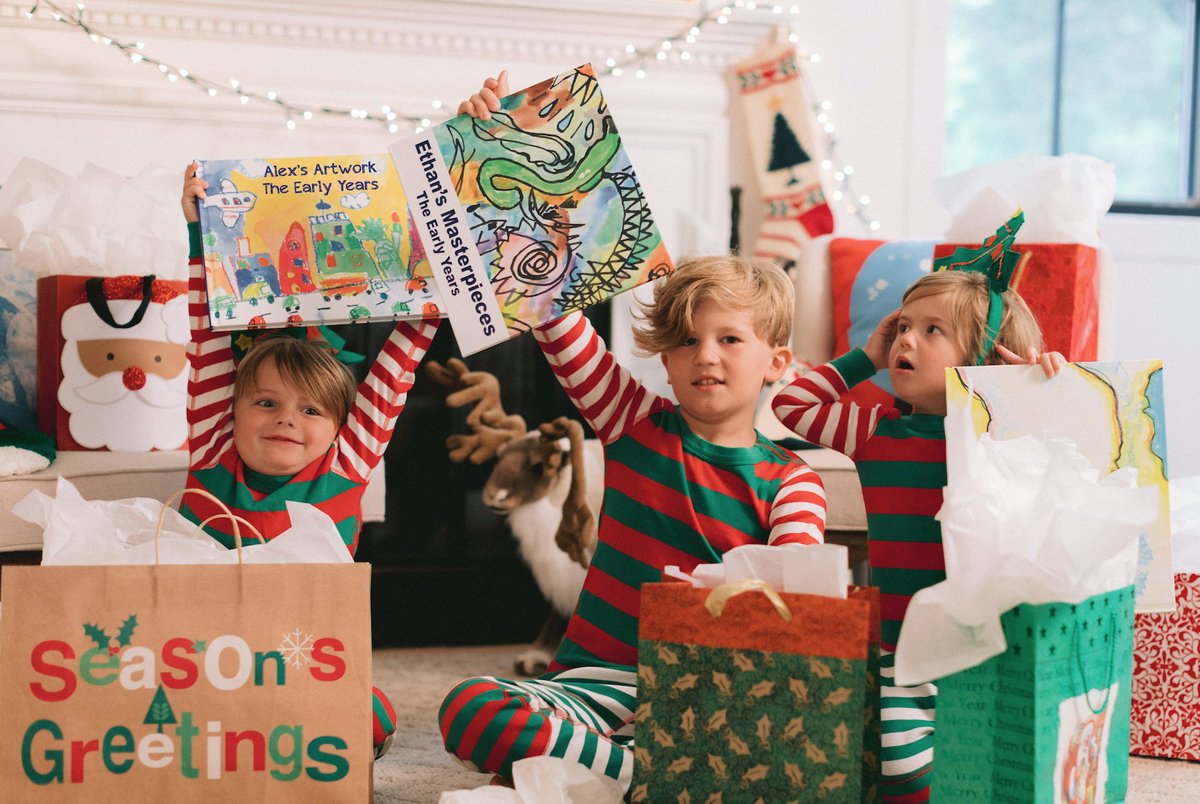 Get a jump on your #holiday #shopping, with a custom book of your child's #artwork! The perfect #gift for Grandma. 
Enter code HOLIDAY upon checkout for 50% OFF your deposit.* plumprint.com/start-order
#kids #art #giftguide #customgift #holidaysale #brothers
Offer expires Oct. 31.