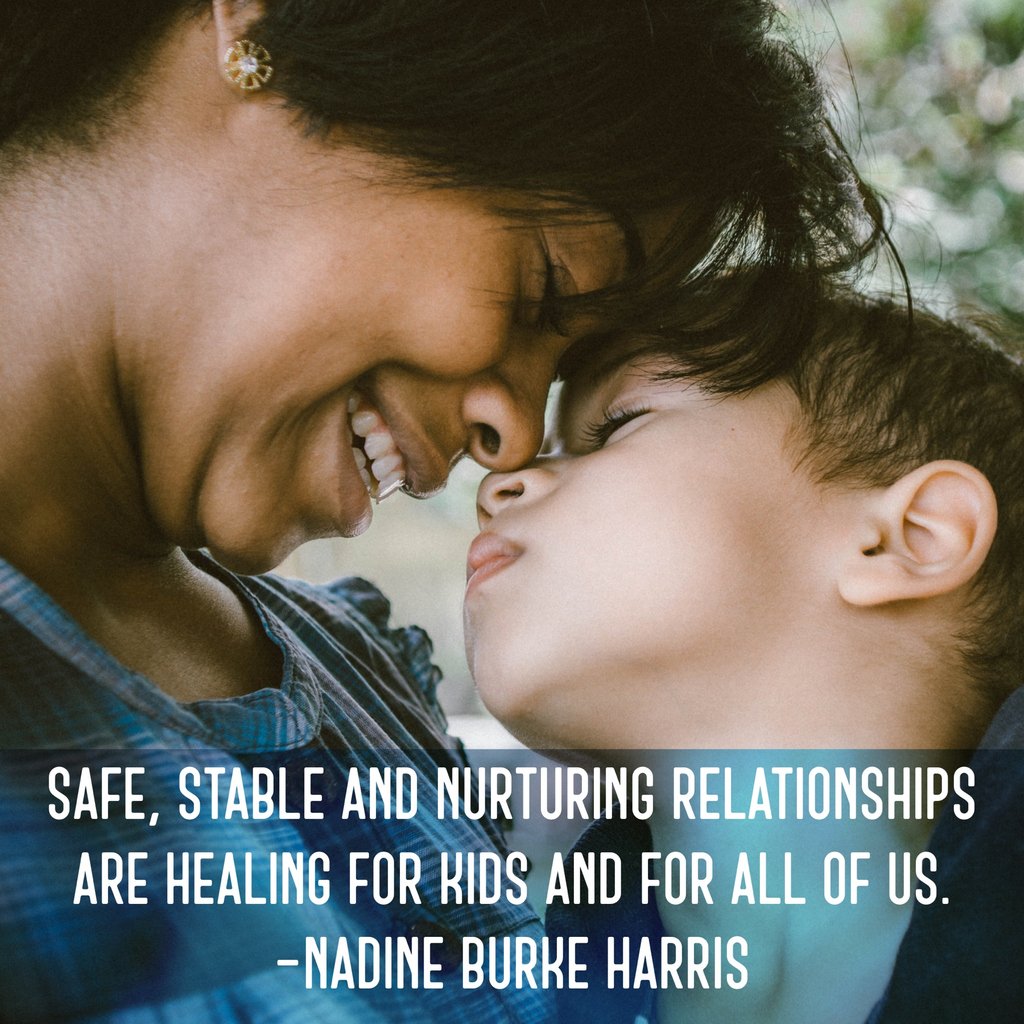 YthFmlyPrjct's tweet photo. Mid-week encouragement for #parents: “Safe, stable and nurturing relationships are healing for kids and for all of us.” -Nadine Burke Harris #parenting #YFP #parentingtips #momlife #fatherhood https://t.co/Ar1GO0uUXU