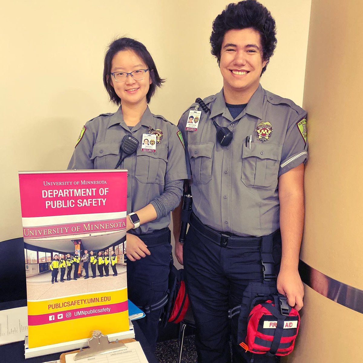 UMNpublicsafety's tweet image. Hiring Fair! Stop by and see us at CMU today - we’re here till 2pm! #universitysecurity #nowhiring #campusjobs