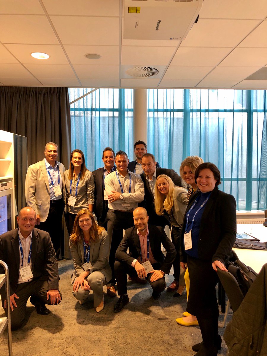 BCDTravel's tweet photo. #ACTEAmsterdam Day 1 has been eventful, with great sessions, networking &amp; #businesstravel conversations.

Got a #tcorporatetravel program challenge? Let's talk. We (the friendly faces below) are here all week to help you travel smart and achieve more. 

#ACTEams19  @ACTEtweets https://t.co/UfCCNNW4WX