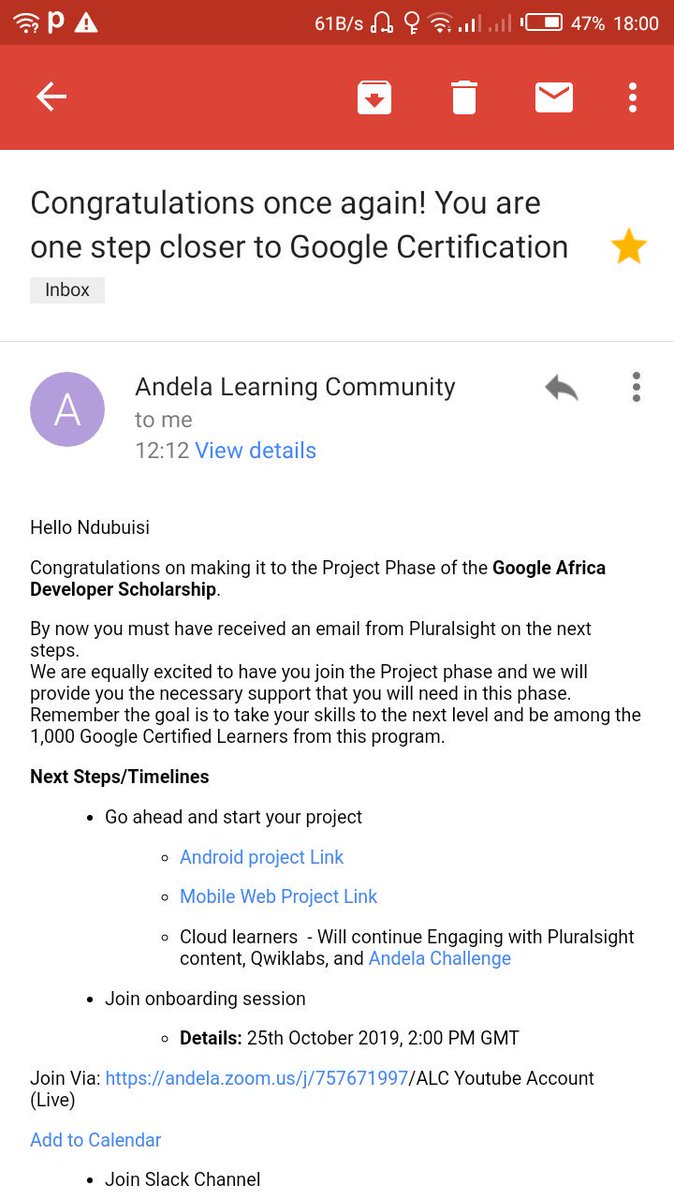ugwulo_'s tweet photo. #150DaysofALC4
It's been a road filled with ups and downs.
Indeed I've learnt a lot and I'm grateful for the opportunity so far.
Much credit to pluralsight @googleafrica, @Andela and @pluralsight
@Esidemsam
#WeCodeImo
The journey is only getting started π₯π₯ https://t.co/WJEyxuLvWg