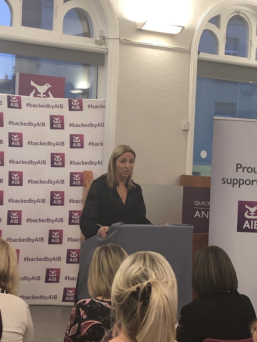 Vickicrean's tweet photo. @Kathlynch2 Branch Manager AIB Midleton opening the East Cork Business and Tourism Awards @Kathlynch2 @AIBIreland @odoherty_j @eoinfromzone https://t.co/A1XW8rxwFT