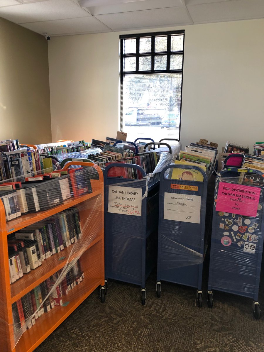 ppld's tweet photo. You guys... THE BOOKS ARE HERE
(and the movies too!) #CalhanLibrary https://t.co/7y9mQNZp4p