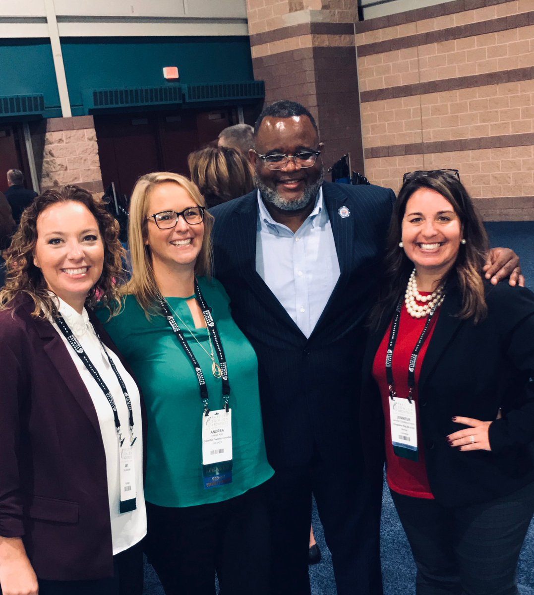 FairFundingAC's tweet photo. FFAC spent the day at #NJSBAworkshop19 educating BOE members on S2/SFRA and networking. Happy to bump into @DrLRepollet who was grateful for our advocacy on behalf of 990,202 under-aided students! https://t.co/cuVMhjbkxJ
