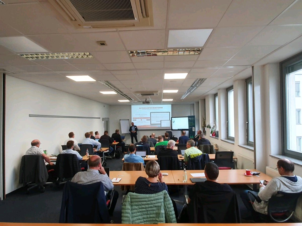 Falko_Banaszak's tweet photo. Our first #Veeam usergroup was outstanding!
Great discussions and awesome presentations! Really looking forward to the next meetings 🙌
Again a big THANKS to our sponsors @PureStorageDE and @qSkills and to our amazing team @vfraack @JensSoeldner @microlytix @_Tobs__ @VeeamugD https://t.co/ZVYe9XoqMX