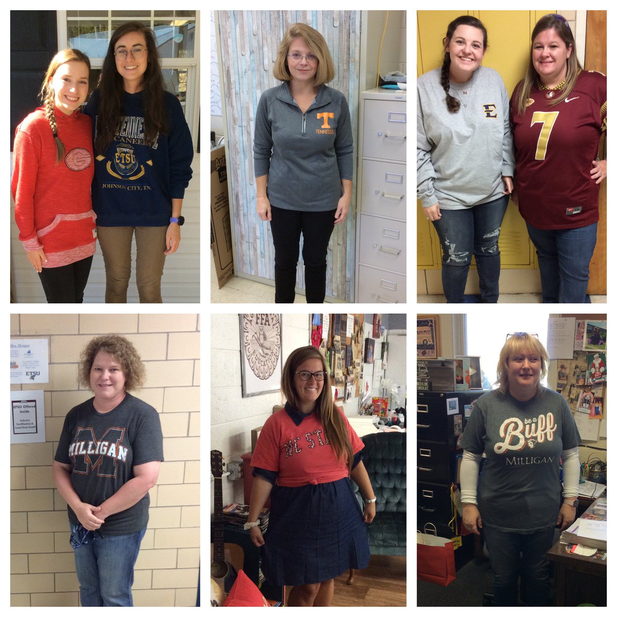 Cloudland High School (@chshighlanders) on Twitter photo CHS celebrated EPSO Week today by staff wearing college gear. 14 adults spread post secondary awareness today by wearing college gear! #EPSOWeek2019 <a href="/CHShighlanders/">Cloudland High School</a> @cartercountyschools <a href="/TN_Pathways/">Tennessee Pathways</a> CHS celebrated EPSO Week today by staff wearing college gear. 14 adults spread post secondary awareness today by wearing college gear! #EPSOWeek2019 <a href="/CHShighlanders/">Cloudland High School</a> @cartercountyschools <a href="/TN_Pathways/">Tennessee Pathways</a>