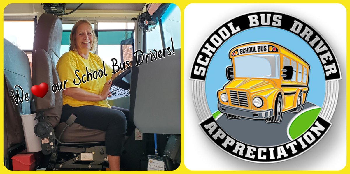 Sending special THANKS to all FCPS school bus drivers, mechanics & transportation staff for keeping our students safe & buses maintained!
It's National #SchoolBusDriverAppreciationDay!
🚍Give a shout-out to your favorite bus driver!
