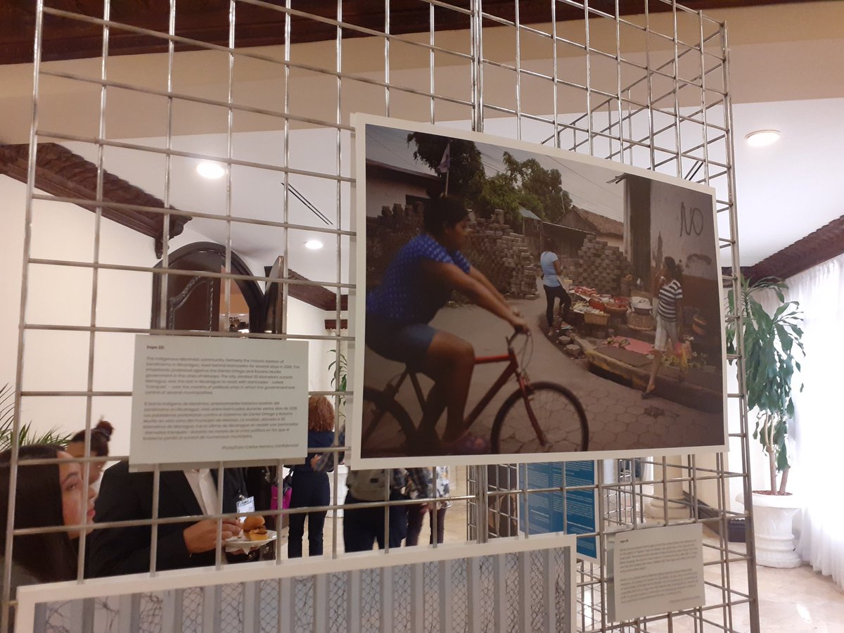 #Nicaragua | Fotografías de @CH_fotografia son parte de una exposición en el #CADF2019 que retrata la realidad de Centroamérica.