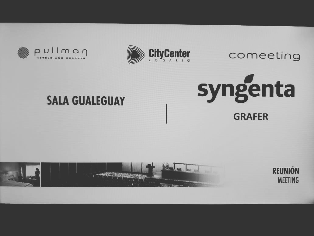 grafer_srl's tweet photo. GRAFER presente en 
#Rosario 🇦🇷
Gracias @Syngenta_ar por convocarnos! 
#HayEquipo 👍 #Grafer🌱 #GlobalAgro🌍 #Meeting #Ventas https://t.co/iyt8USDOmL