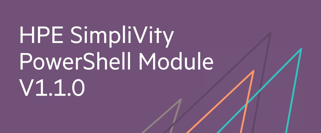 HPE_Developer's tweet image. Looking for the #HPESimpliVity PowerShell Module V1.1.0? Check out this #HPEDEV post to find what you need. hpe.to/60191HvoN