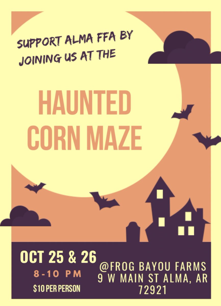 LettieCrabtre13's tweet photo. Come out and support Alma FFA!!! https://t.co/UhcdeXOHFs