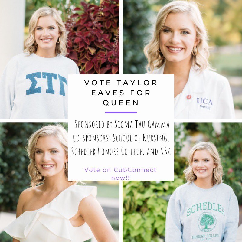 Vote Taylor Eaves for queen!!